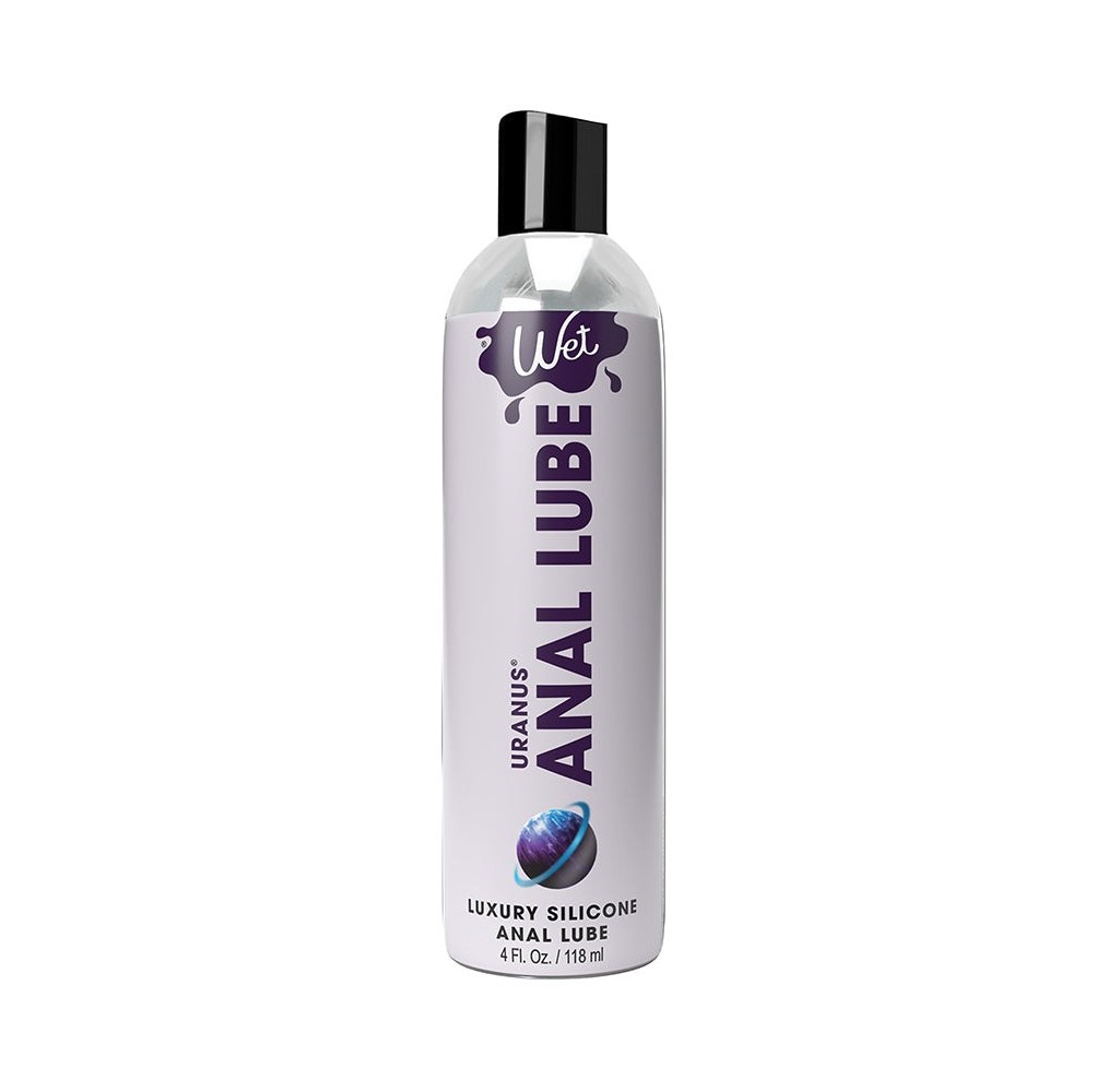 Wet Uranus Anal Lube Premium Silicone Based Lubricant 4oz